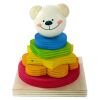 Hess Aufsteckspiel Bunter Formen Teddybär Timi