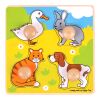 Bigjigs Toys Einlegepuzzle Haustiere