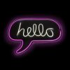 2Kids Toys LED NEON LIGHT Lampe hello