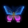 2Kids Toys LED NEON LIGHT Lampe Schmetterling
