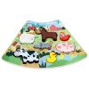 2Kids Toys Holzpuzzle Lustiger Bauernhof verbindbar