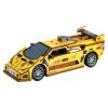 2Kids Toys 3D-Holzpuzzle Sportwagen gelb