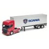 Welly Sattelzugmaschine mit Anhänger SCANIA V8 R730 1:32