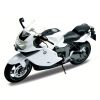 Welly Motorrad BMW K1300S Modell 1:10 weiß