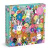 Mudpuppy Folienpuzzle Hasen in Blumen 500 Teile