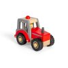 Bigjigs Toys Traktor rot