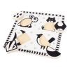 Bigjigs Toys Holzpuzzle schwarz und weiß Formen 2