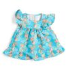 Bigjigs Toys Blaues Kleid mit Muscheln für Puppe 28 cm