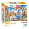 Brain Tree Puzzle Sights in Farben 500 Teile