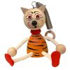 Tiger auf einer Feder