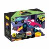 Mudpuppy Puzzle Monster Trucks – leuchtet im Dunkeln, 100 Teile