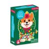 Mudpuppy Puzzle Weihnachts-Corgi-Hund mit dem Geruch von Schauern, 48 Teile
