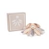 Doudou Geschenkset - Schnuffeltuch kuscheliges Kaninchen rosa 28 cm