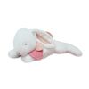 Doudou Plüschkaninchen mit dunkelrosa Bommel 65 cm