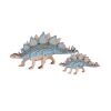 Woodcraft Hölzernes 3D Puzzle Stegosarus 2 in 1