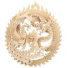 Woodcraft 3D Puzzle aus Holz Phönix und Drache