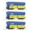 Roco 3-tlg. Set Selbstentladewagen PKP