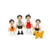 Tidlo Puppenhaus aus Holz asiatische Familie