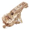 Ugears Mechanisches 3D-Holzpuzzle Drehleier (Hurdy-Gurdy)