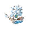 Woodcraft Hölzernes 3D Puzzle Schiff der Träume