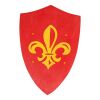 Fauna Holzschild rot ANJOU