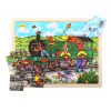 Bigjigs Toys Holzeisenbahn Puzzle 24 Teile