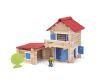 Jeujura Holzbaukasten 140 Teile Little House