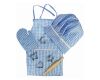Bigjigs Toys Blaues Kochset