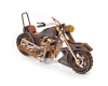 Little Story 3D-Holzpuzzle Yankee Chopper grau
