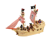 Tidlo Piratenschiff aus Holz