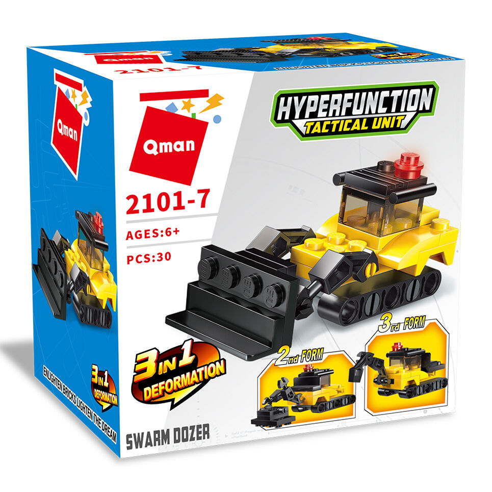 Trobe Hyperfunction Qman Hyperfunction Tactical Unit 2101-7 Bulldozer Swarm 3in1 ...