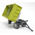 Bruder Muldenkipper FLIEGL grün, dreiseitig