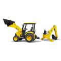 Bruder Tractor JCB MIDI Frontlader mit Bagger