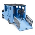 Bruder MB Sprinter Tiertransportfahrzeug mit Pferdefigur