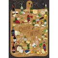 Ridley's Games Käse und Wein Puzzle 500 Teile