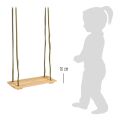 small foot Holzspielzeug Outdoor Schaukel Natur