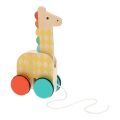Petit Collage Nachziehspielzeug Giraffe