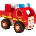 small Foot hölzernes Feuerwehrauto mit Leiter