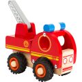 small Foot hölzernes Feuerwehrauto mit Leiter