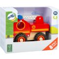 small Foot hölzernes Feuerwehrauto mit Leiter
