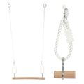 small foot Holzschaukel 3 in1