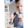 small foot Eiscreme-Stand Frisch