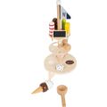small foot Eiscreme-Stand Frisch