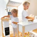 small foot Verkaufsstand aus Holz Fresh