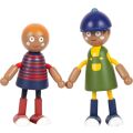 small foot Holzfiguren Familie mit Rollstuhl