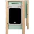 Holz-Kaufladen und Küche Tasty grün, 2-in-1