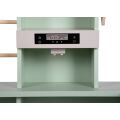 Holz-Kaufladen und Küche Tasty grün, 2-in-1