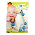Hess Schnullerkette hellblau