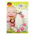Hess Schnullerkette hellrosa