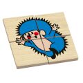Detoa Hölzernes Puzzle Maulwurf